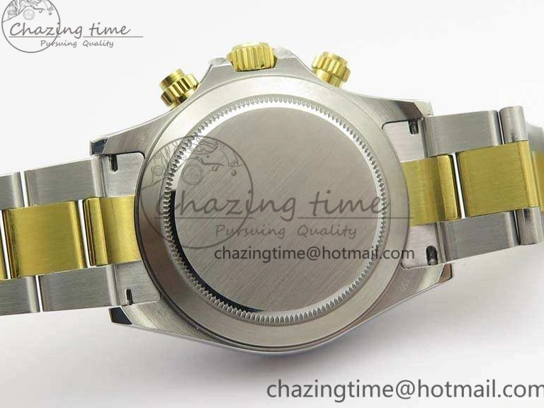 Best On Gold JH Ceramic Bracelet A7750 Dial SS YG SS Daytona Bezel YG Edition 0830